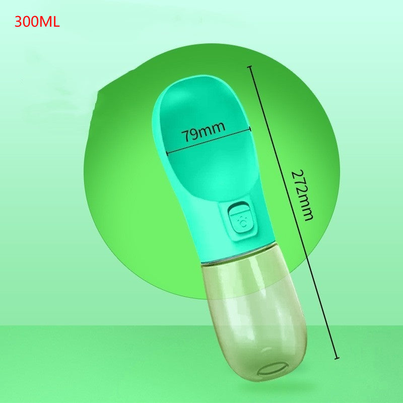 Garrafa e Comedouro Portátil para Cães – Bebedouro e Comedouro de Água e Ração para Animais, Ideal para Viagens e Passeios